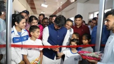 Shri Anurag Singh Thakur Inaugurates Badminton court mats, Judo hall and Boxing hall at NCOE Hamirpur