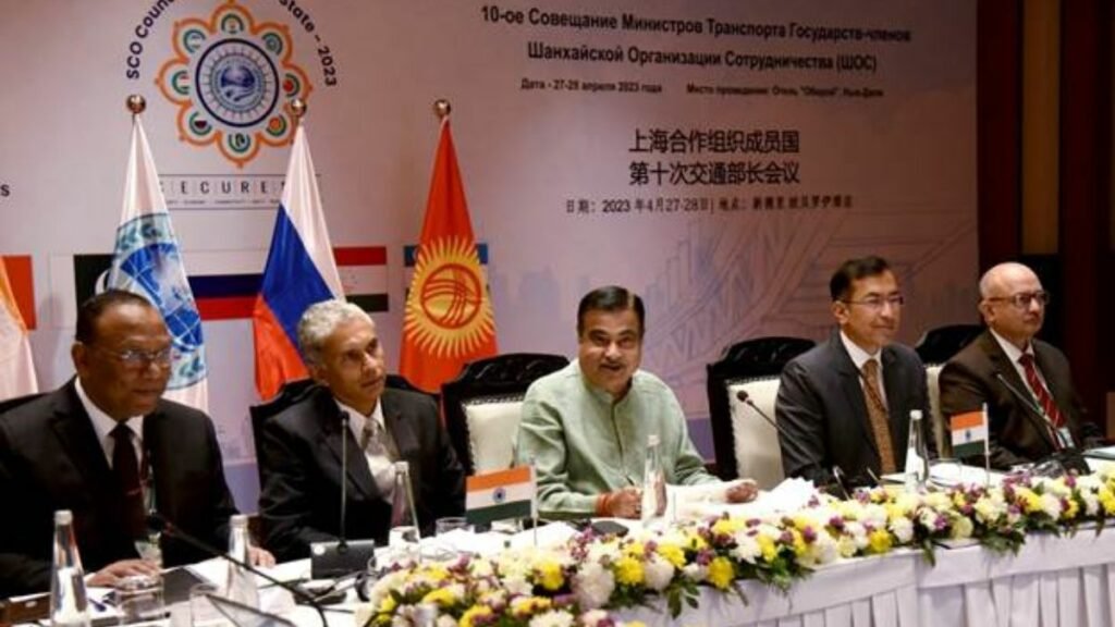 Shri Nitin Gadkari chairs the 10th Meeting for the Shanghai Cooperation Organization (SCO) Transport Ministers