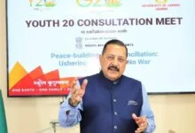 Union Minister Dr Jitendra Singh says, Youth at 2023 to define India at 2047