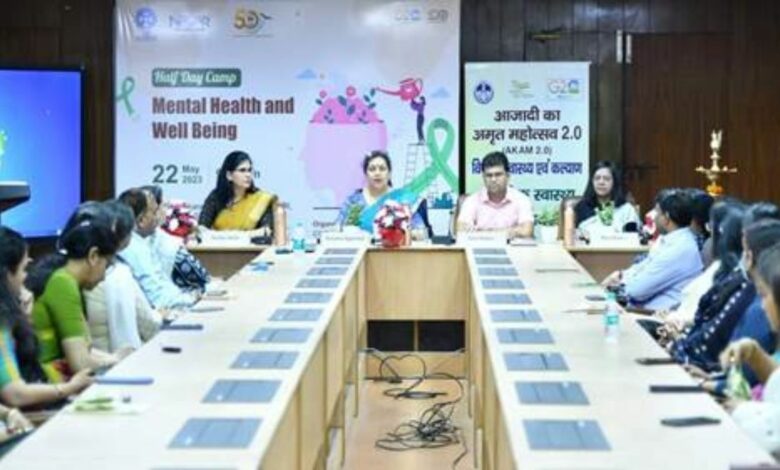 CSIR-NIScPR and IWSA organised Half Day Camp on “Mental Health and wellbeing”