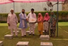 Gram Vikas Yojana Distribution program organised under Chairman KVIC in Hapur, Uttar Pradesh