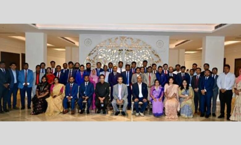 In partnership with MEA, the NCGG completed the training programme for the 58th batch of civil servants in Bangladesh
