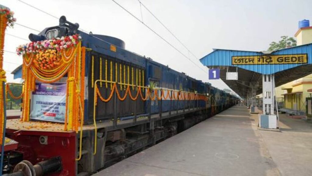 Indian Railways hands over 20 Broad Gauge Locomotives to Bangladesh