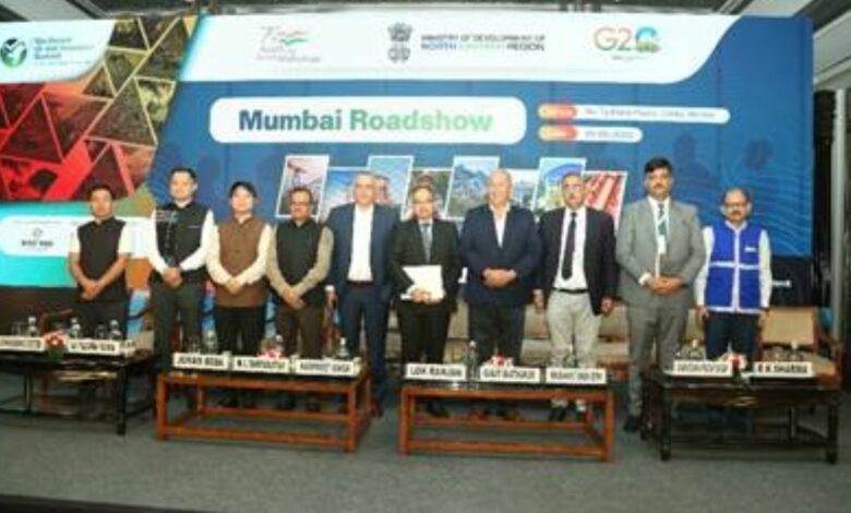 Northeast Investors Roadshow held by the Ministry of Development of North Eastern Region (MDoNER) in Mumbai