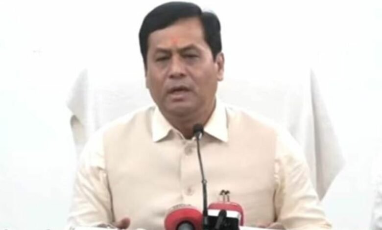 Shri Sarbananda Sonowal is to receive the First Indian Cargo Ship docking at the Sittwe Port on May 9, 2023