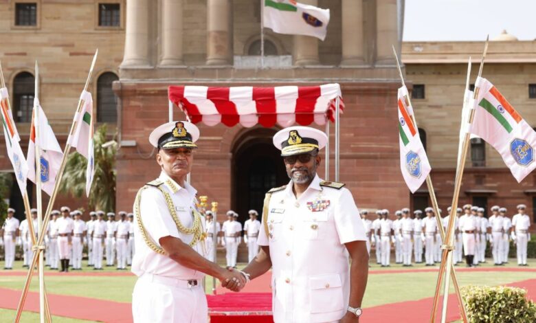 VICE ADMIRAL PRIYANTHA PERERA COMMANDER OF THE SRI LANKA NAVY VISIT TO INDIA