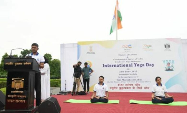 Archaeological Survey of India, Ministry of Culture, Celebrates International Yoga Day with Great Enthusiasm