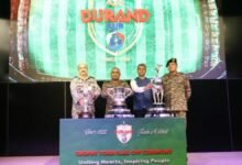 DURAND CUP ‘TROPHY TOUR’ FLAGGED OFF BY THE SERVICE CHIEFS