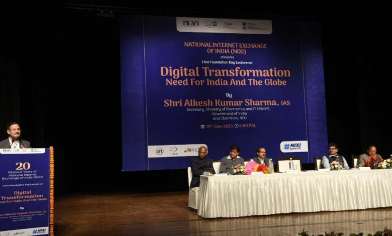 National Internet Exchange of India turns 20 in its continuous journey towards digital transformation of India