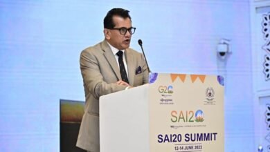 SAI20 Summit in Goa Sets Priorities on Blue Economy and Responsible AI, Encouraging Collaboration and Knowledge Sharing Among SAIs