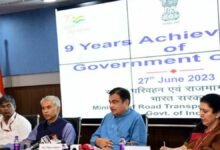 Shri Nitin Gadkari says the total length of National Highways in the country increased by about 59% in the last nine years