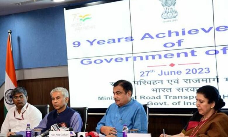 Shri Nitin Gadkari says the total length of National Highways in the country increased by about 59% in the last nine years