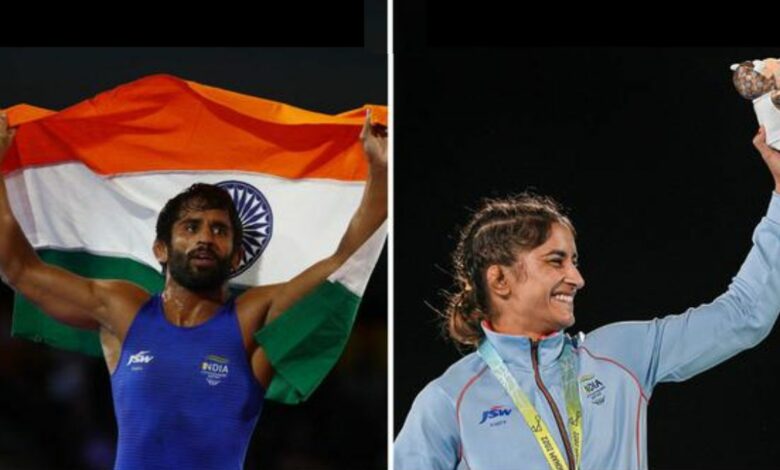 TOPS clears Wrestlers Vinesh Phogat and Bajrang Punia training in Kyrgyzstan and Hungary