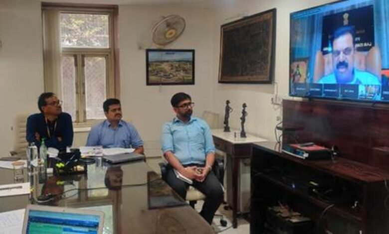 Shri Kapil Moreshwar Patil launches ATR Module of AuditOnline through video conferencing