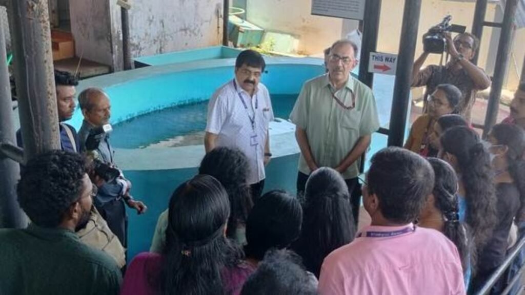 Dr Abhilaksh Likhi visited Kerala yesterday to review the activities of ICAR-CMFRI’s Vizhinjam Regional Centre