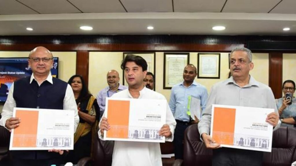 Union Minister of Civil Aviation and Steel Releases Book on AAI Airports' Terminal Building Architecture