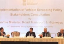 Shri Nitin Gadkari calls upon all stakeholders to come forward and support the Vehicle Scrapping policy describing it as a win-win situation for all