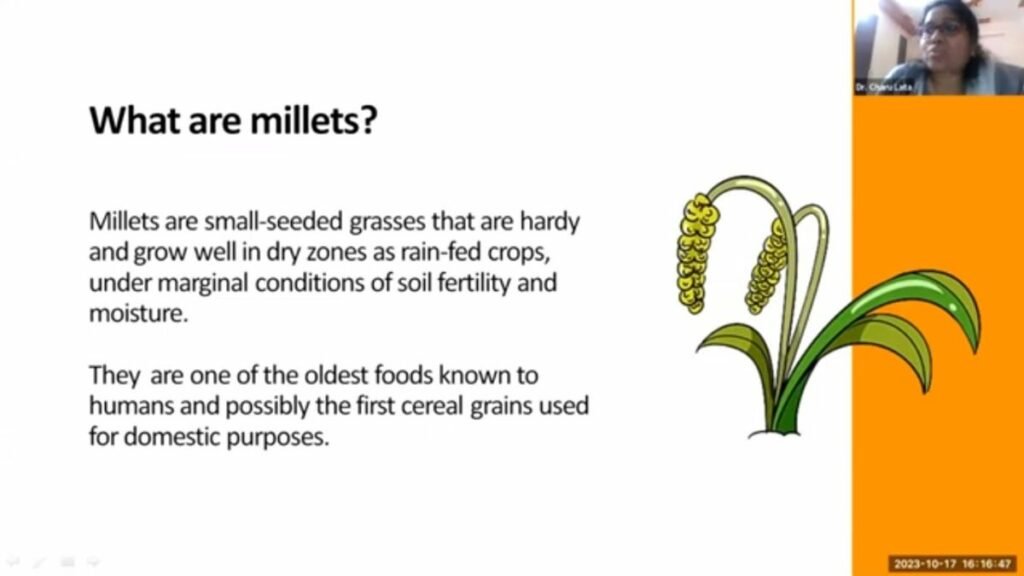 CSIR-NIScPR and KAMP: Knowledge Sharing Session on Millets
