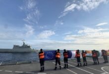 GULF OF GUINEA: EU AND INDIA CARRY OUT MAIDEN JOINT NAVAL EXERCISE
