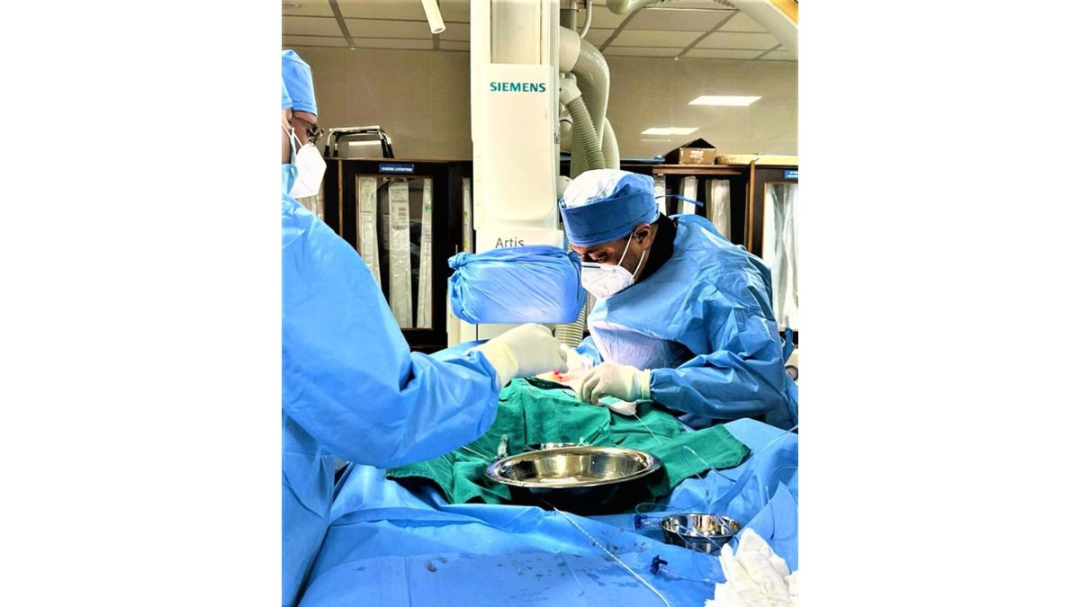 In a rare feat, Army Hospital, Delhi Cantt performs nonsurgical