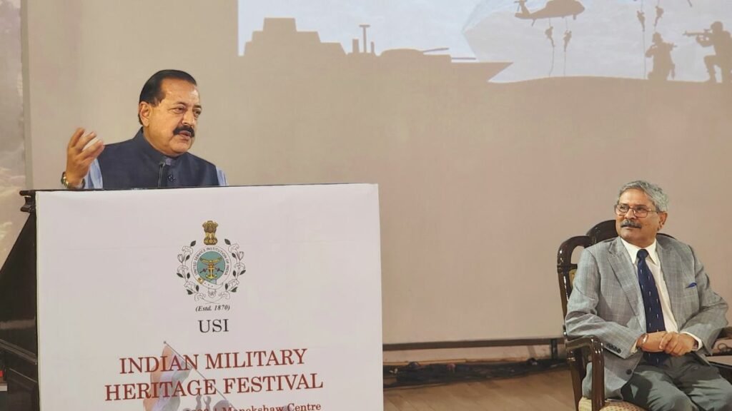 Bharat yesterday is armed with state-of-the-art technology in the Defence sector, says Union Minister Dr Jitendra Singh