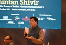 Shri Piyush Goyal chairs a Chintan Shivir with industrialists on "Unleashing the power of India’s Manufacturing Industry"
