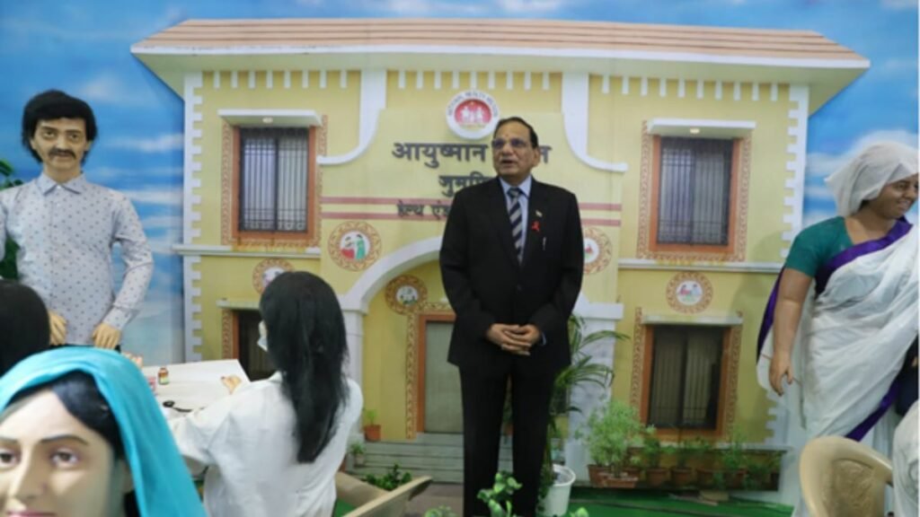 Dr. V.K Paul, Member NITI Aayog inaugurates the Health Pavilion at the 42nd India International Trade Fair