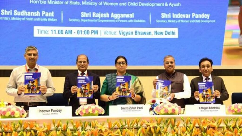 Union WCD Minister launches ‘Anganwadi Protocol for Divyang Children’ at National Outreach Program in New Delhi