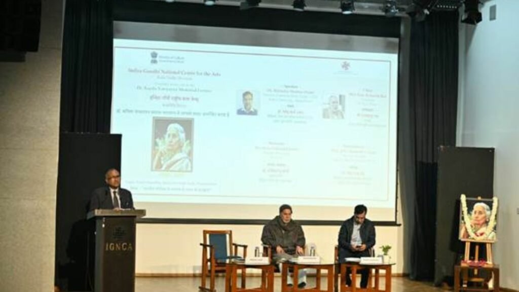 IGNCA Hosts Kapila Vatsyayan Memorial Lecture on India's Cultural Essence and Indic Knowledge