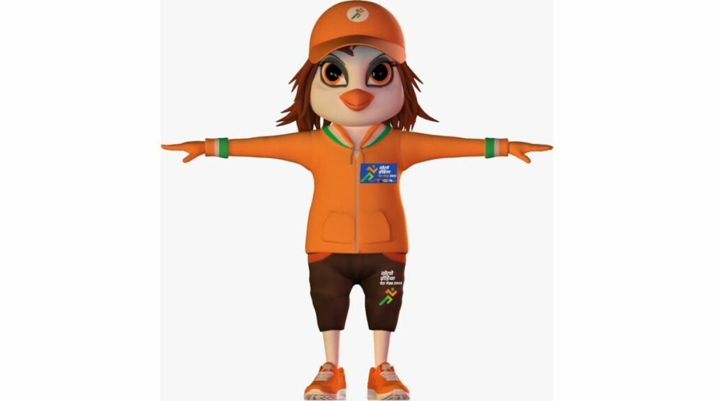 Mascot ‘Ujjwala’ creates a celebratory atmosphere for the first-ever Khelo India Para Games