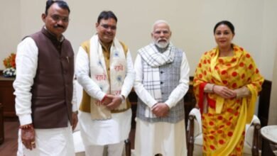 Rajasthan CM and Deputy CMs call on PM