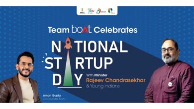Shri Rajeev Chandrasekhar will Visit boAt’s Manufacturing Unit with Young Indians on National Startup Day tomorrow