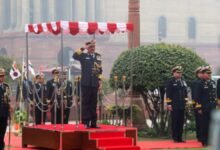 VICE ADMIRAL DINESH K TRIPATHI, AVSM, NM TAKES OVER AS VICE CHIEF OF THE NAVAL STAFF
