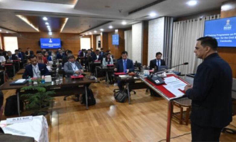 3rd Capacity Building Program  on Public Policy and Governance for Civil Servants of Cambodia successfully conducted from January 8-19, 2024 at NCGG, New Delhi