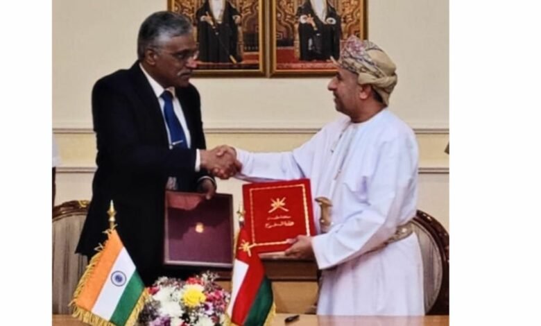 Shri Giridhar Aramane co-chairs the 12th India-Oman Joint Military Cooperation Committee meeting at Muscat