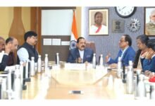 Dr Jitendra Singh convenes the monthly joint meeting of different Science Ministries and Departments