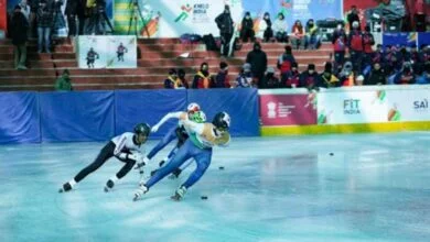 The opening ceremony of the Khelo India Winter Games 2024 (KIWG) was held at the NDS Stadium in Leh today