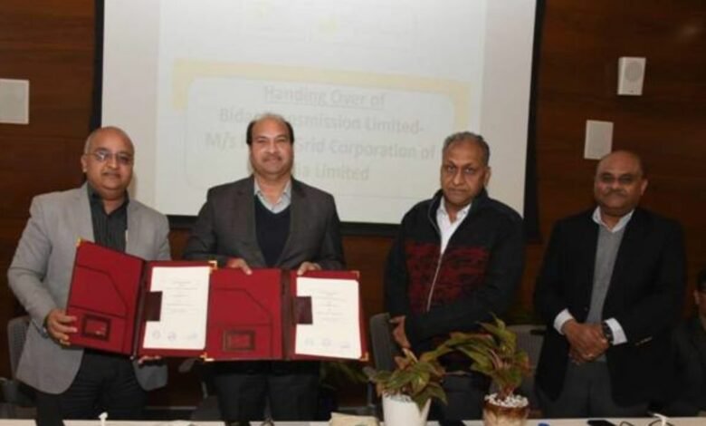 RECPDCL hands over five Inter State Transmission Project SPVs to successful bidders