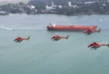 SARANG HELICOPTER DISPLAY TEAM ALL SET FOR SINGAPORE AIRSHOW 2024