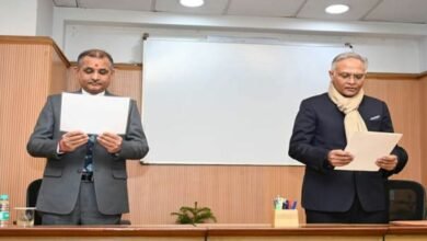 Shri Sanjay Verma, Indian Foreign Service of 1990 batch takes the oath of Office and Secrecy as a Member, of UPSC