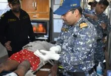 Indian Coast Guard evacuates critically injured crew from a fishing boat in Gulf of Khambat