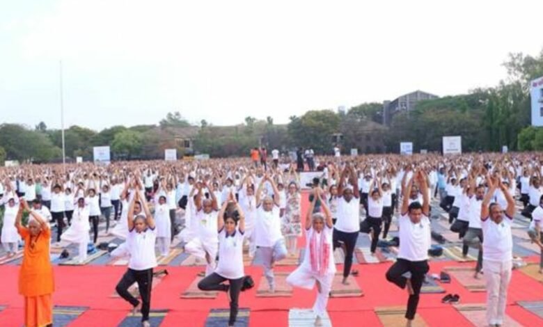 Yoga Mahotsav - 75 Days countdown to International Day of Yoga 2024 organized at Pune, Maharashtra 