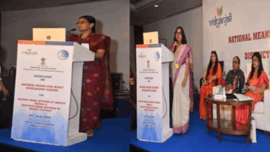 Awareness Session on National Means cum Merit Scholarship Scheme (NMMSS) held in Meerut
