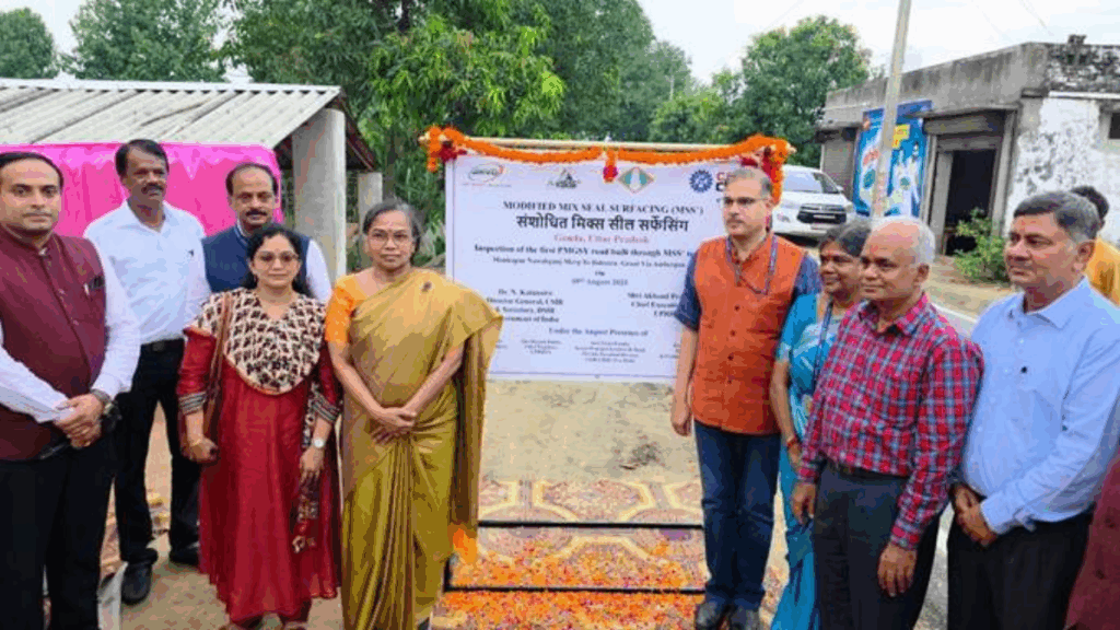 CSIR-CRRI’s MSS+ Technology Paving the Way for Green Road Construction in Uttar Pradesh