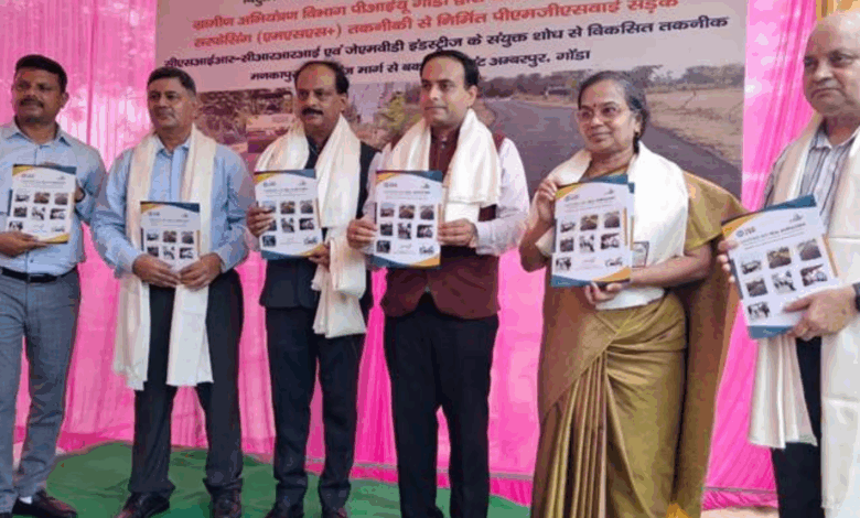 CSIR-CRRI’s MSS+ Technology Paving the Way for Green Road Construction in Uttar Pradesh