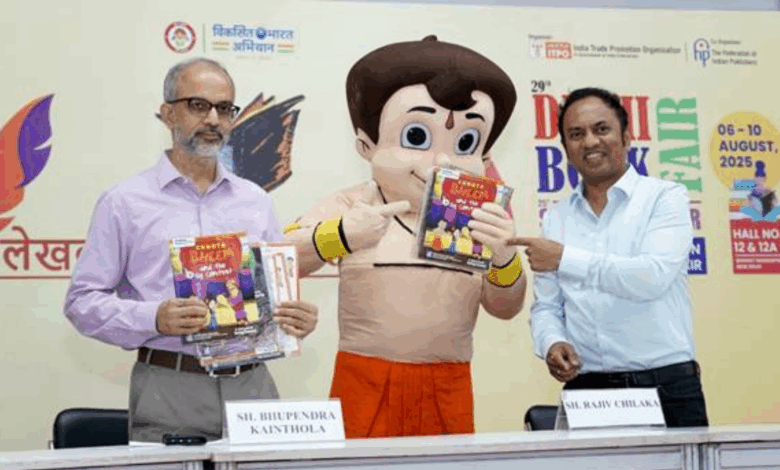 Publications Division Launches Chhota Bheem Comic Series to Boost Indian Content Creation and Celebrate Home-Grown Storytelling Traditions