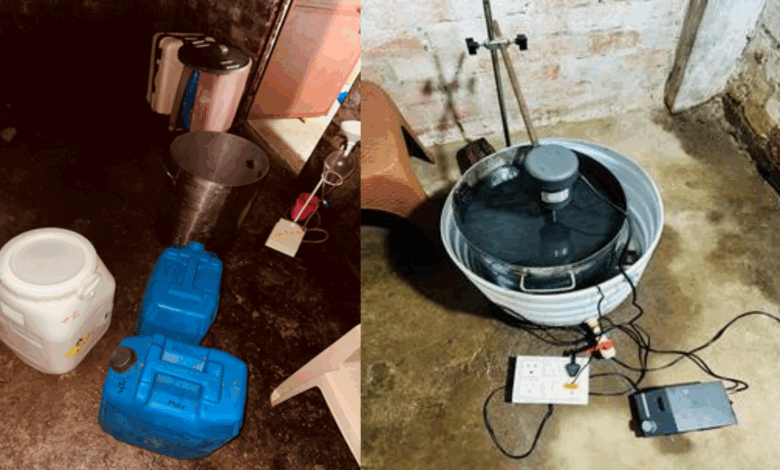 DRI busts illicit drug manufacturing factory in Bhopal; seizes 61.2 kg Mephedrone worth ₹92 crore; seven held