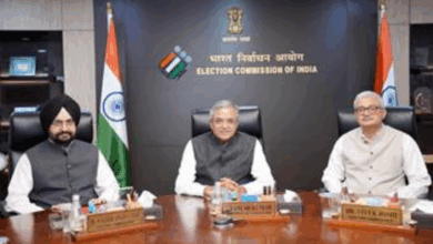 Election Commission Holds Interaction with Lok Janshakti Party Delegation