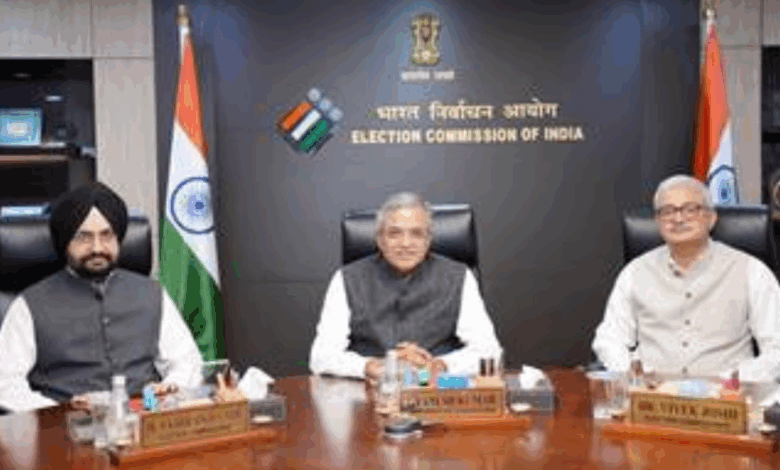 Election Commission Holds Interaction with Lok Janshakti Party Delegation