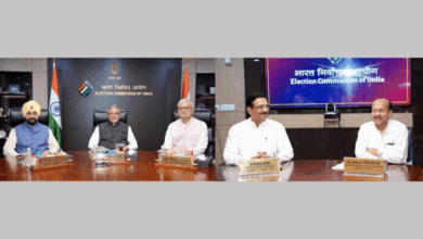 Election Commission of India holds interaction with Nationalist Congress Party Delegation